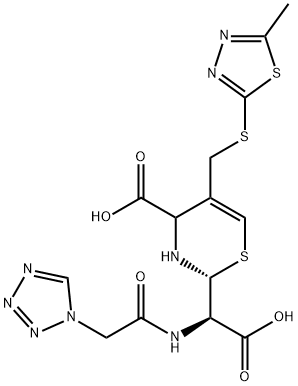 头孢唑林杂质2, 2247245-33-4, 结构式