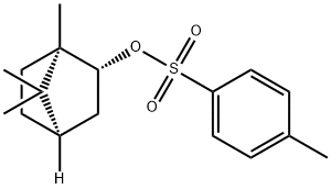 Bicyclo[2.2.1]heptan-2-ol, 1,7,7-trimethyl-, 2-(4-methylbenzenesulfonate), (1R,2R,4R)- Structure