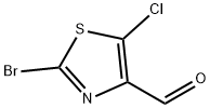 2-bromo-5-chlorothiazole-4-carbaldehyde Struktur