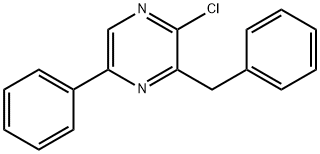 2248563-73-5 Pyrazine, 2-chloro-5-phenyl-3-(phenylmethyl)-