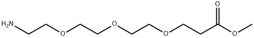 氨基-三聚乙二醇-甲酯 结构式