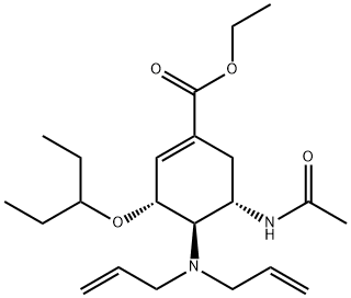 Oseltamivir Impurity 15 Structure