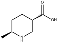 (3S,6S)-6-甲基哌啶-3-羧酸, 2256054-85-8, 结构式
