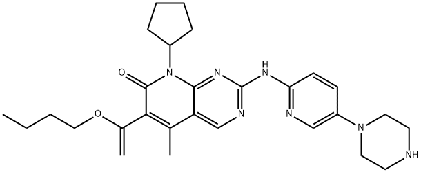 帕布昔利布杂质38 结构式