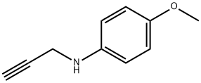 4-甲氧基-N-(丙-2-炔-1-基)苯胺, 22774-66-9, 结构式