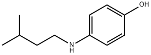 Phenol, 4-[(3-methylbutyl)amino]- 结构式