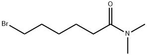 Hexanamide, 6-bromo-N,N-dimethyl- Struktur