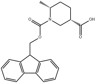 (3S,6R)-1-(((9H-fluoren-9-yl)methoxy)carbonyl)-6-methylpiperidine-3-carboxylic acid|(3S,6R)-1-(((9H-芴-9-基)甲氧基)羰基)-6-甲基哌啶-3-羧酸