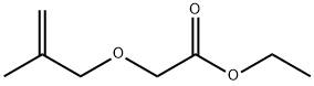 Acetic acid, 2-[(2-methyl-2-propen-1-yl)oxy]-, ethyl ester Structure