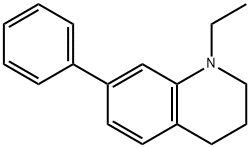 1-Ethyl-7-phenyl-1,2,3,4-tetrahydroquinoline, 2288708-68-7, 结构式