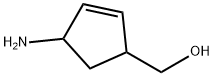 2-Cyclopentene-1-methanol, 4-amino- 结构式