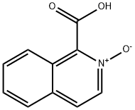 isoquinoline 1-carboxylic acid N-oxide Struktur
