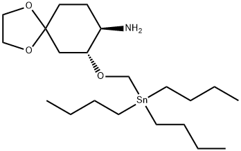 2302024-10-6 (7R,8R)-7-[(三丁基甲锡烷基)甲氧基]-1,4-二氧杂螺[4.5]癸烷-8-胺
