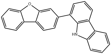 9H-Carbazole, 1-(3-dibenzofuranyl)-, 2304743-91-5, 结构式