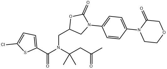 4,5-dichloro Rivaroxaban Structure