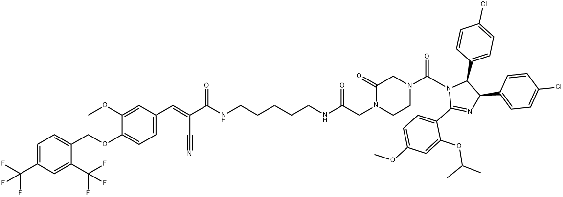 PROTAC ERRα Degrader-2,2306388-85-0,结构式