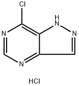 7-氯-1H-吡唑并[4,3-D]嘧啶盐酸盐, 2307734-21-8, 结构式