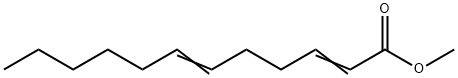 2,6-Dodecadienoic acid, methyl ester 结构式