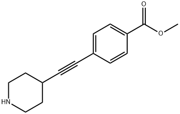 Pip-alkyne-Ph-COOCH3 Structure