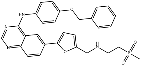 Lapatinib impurity R Struktur