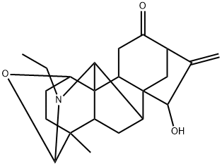 准葛尔乌头胺, 23179-78-4, 结构式