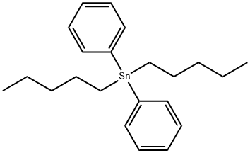 DI-N-PENTYLDIPHENYLTIN 结构式