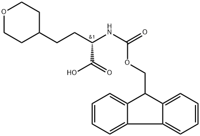 2H-Pyran-4-butanoic acid, α-[[(9H-fluoren-9-ylmethoxy)carbonyl]amino]tetrahydro-, (αS)-