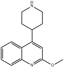 Quinoline, 2-methoxy-4-(4-piperidinyl)-,2351200-39-8,结构式