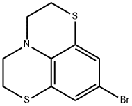 8-bromo-2,3,4,5-tetrahydro-1,6-dithia-3a-azaphenalene Structure