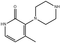 2(1H)-Pyridinone, 4-methyl-3-(1-piperazinyl)-,2355890-77-4,结构式