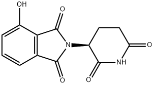 (S)-2-(2,6-二氧代哌啶-3-基)-4-羟基异吲哚啉-1,3-二酮, 2357105-36-1, 结构式