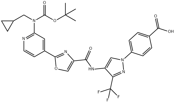 PROTAC IRAK4 ligand-1, 2357108-39-3, 结构式