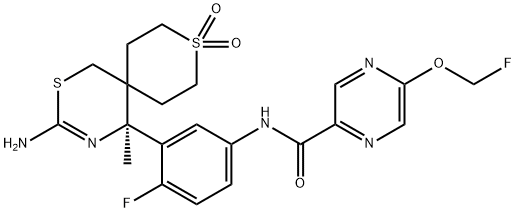 BACE1-IN-4 Struktur