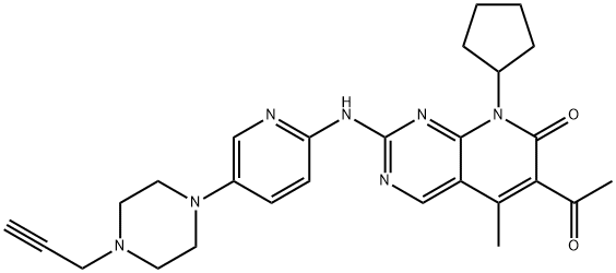 PROTAC CDK6 ligand 1 化学構造式