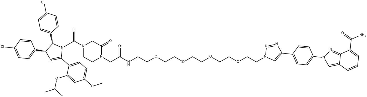 PROTAC PARP1 degrader Structure