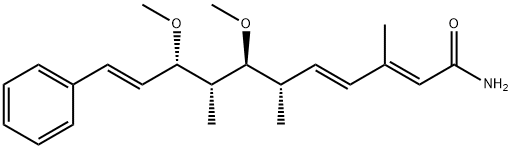 杏黄菌素 C, 237425-38-6, 结构式