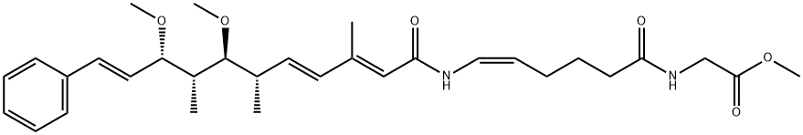 杏黄菌素 D, 237425-39-7, 结构式