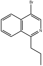 4-Bromo-1-propylisoquinoline 结构式