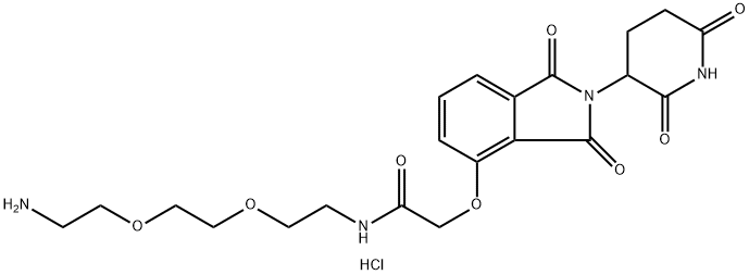 Thalidomide-linker 14 Structure