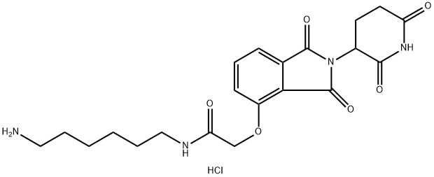 Thalidomide-linker 15, 2376990-31-5, 结构式