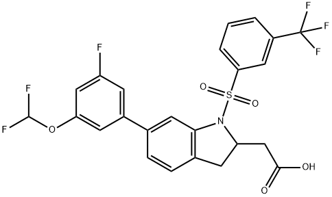 RORγt agonist 1, 2377378-89-5, 结构式