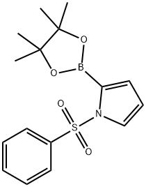 1-(苯基磺酰基)-2-(4,4,5,5-四甲基-1,3,2-二氧硼烷-2-基)-1H-吡咯, 2377605-95-1, 结构式
