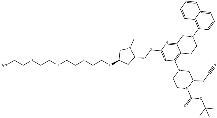 K-Ras ligand-Linker Conjugate 6, 2378261-89-1, 结构式