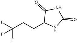 5-(3,3,3-Trifluoropropyl)imidazolidine-2,4-dione Struktur