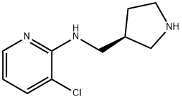2-Pyridinamine, 3-chloro-N-[(3S)-3-pyrrolidinylmethyl]-|