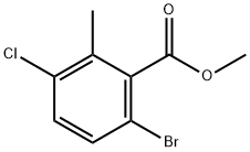 6-溴-3-氯-2-甲基苯甲酸甲酯, 2384292-53-7, 结构式