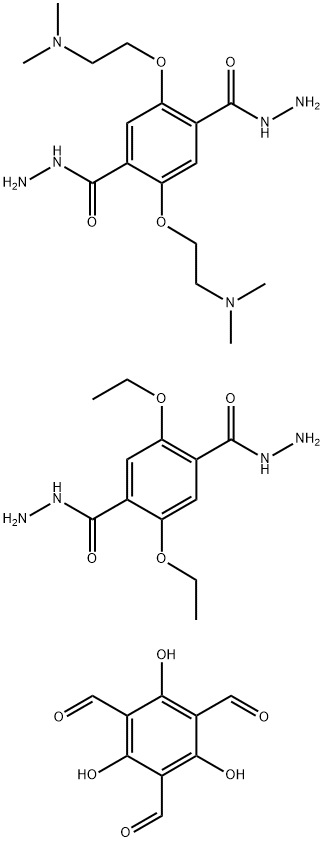 2,5-bis(2-(dimethylamino)ethoxy)terephthalohydrazide Struktur