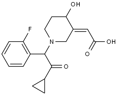 Prasugrel Impurity 26 HCl Structure