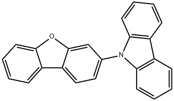 9H-Carbazole, 9-(3-dibenzofuranyl)- 结构式