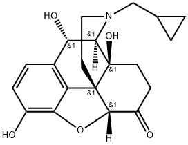 Morphinan-6-one, 17-(cyclopropylmethyl)-4,5-epoxy-3,10,14-trihydroxy-, (5α,10α)- Struktur